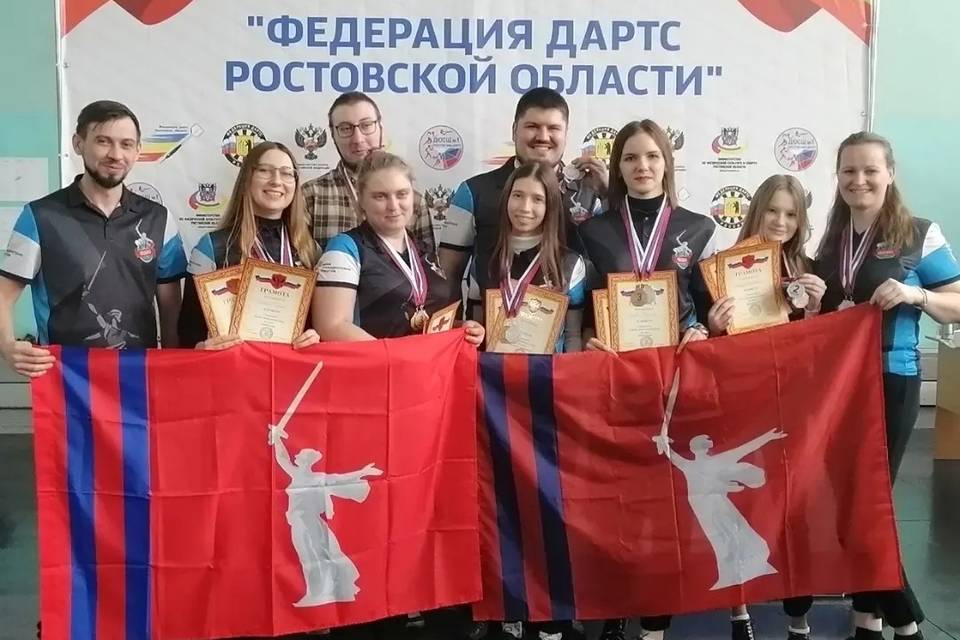 Волгоградские дартсмены завоевали награды на чемпионате ЮФО