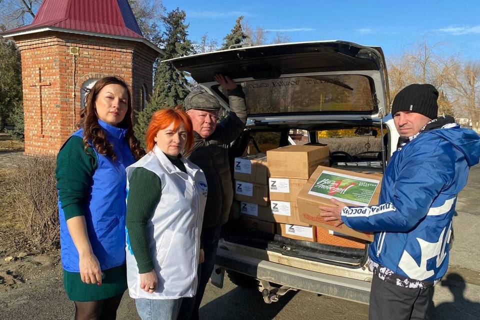 Жители Волгоградской области отправили очередную партию гуманитарной помощи в зону СВО