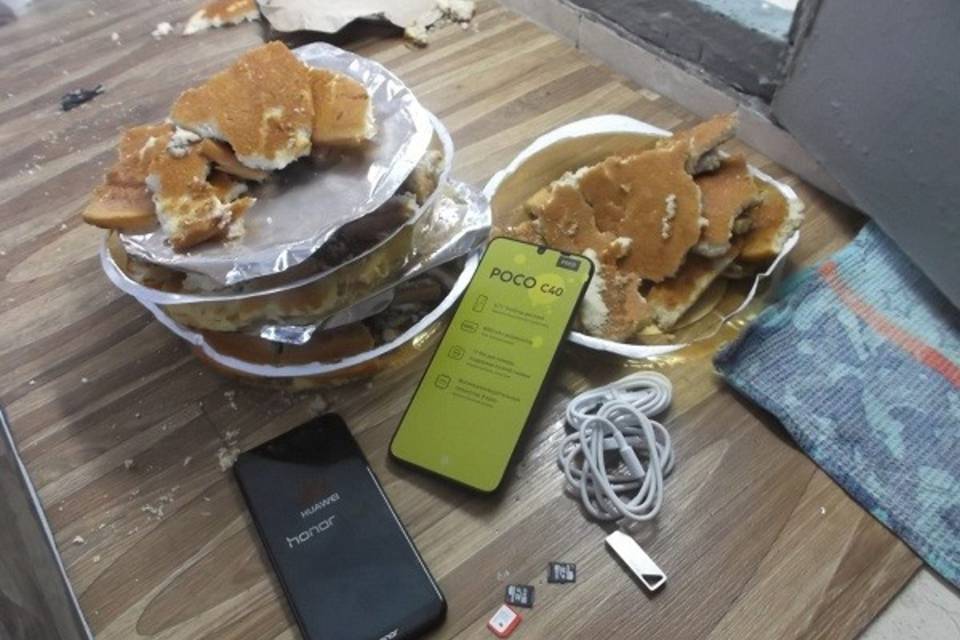 Жительница Крыма пыталась передать в колонию под Волгоградом два телефона в коржах