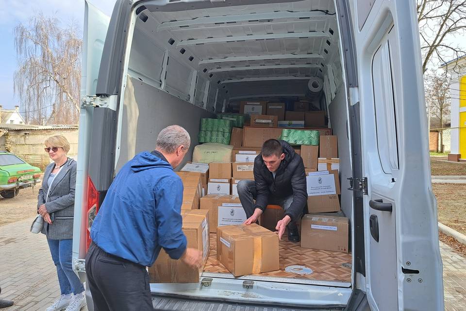 В ЛНР доставили гуманитарный груз Волгоградского отделения Детфонда