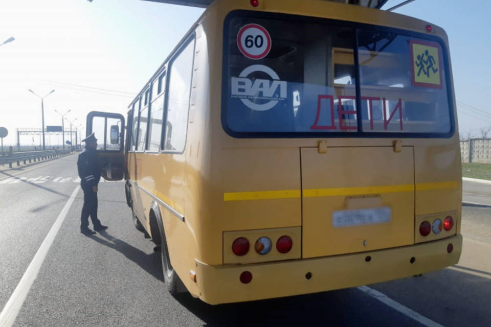 В Волгоградской области ГАИ проверила состояние автобусов и маршруток