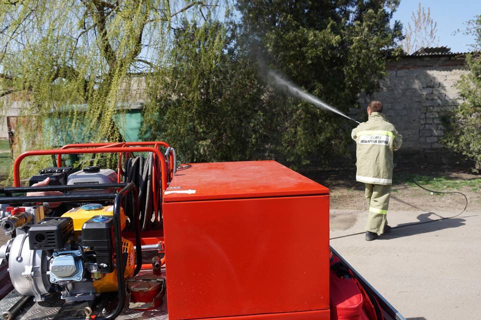 В волгоградские лесничества поступила новая лесопожарная техника