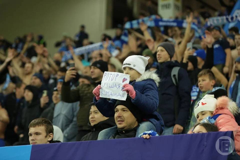 Матч «Ротора» с СКА стал самым посещаемым в России, собрав 14 тысяч болельщиков