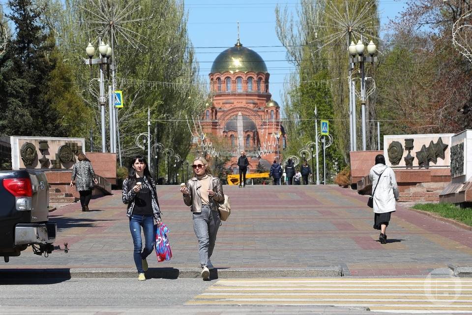 Пешеходный режим вводится 16 апреля на площади Павших борцов в Волгограде