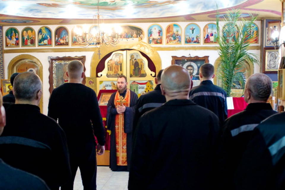 Святую Пасху отпраздновали в исправительных колониях Волгоградской области