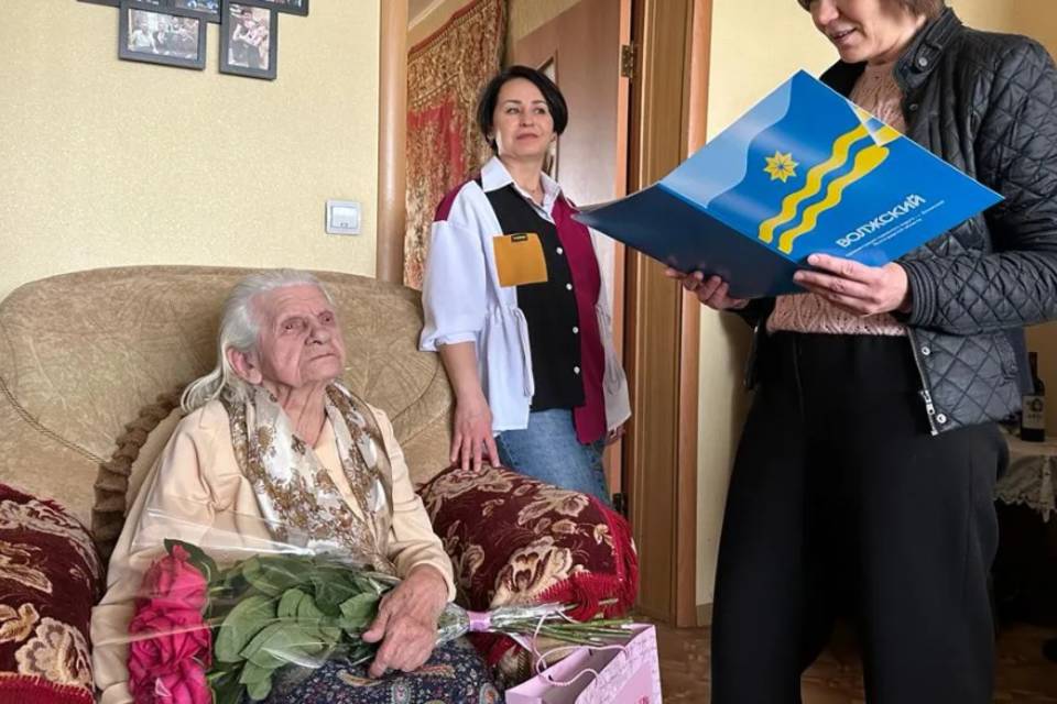Жительница Волгоградской области празднует свое столетие