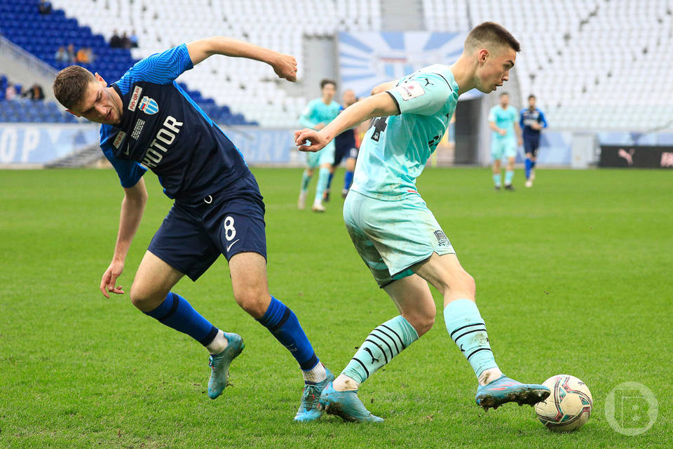 Волгоградский «Ротор» сыграл с «Форте» со счетом 0:0