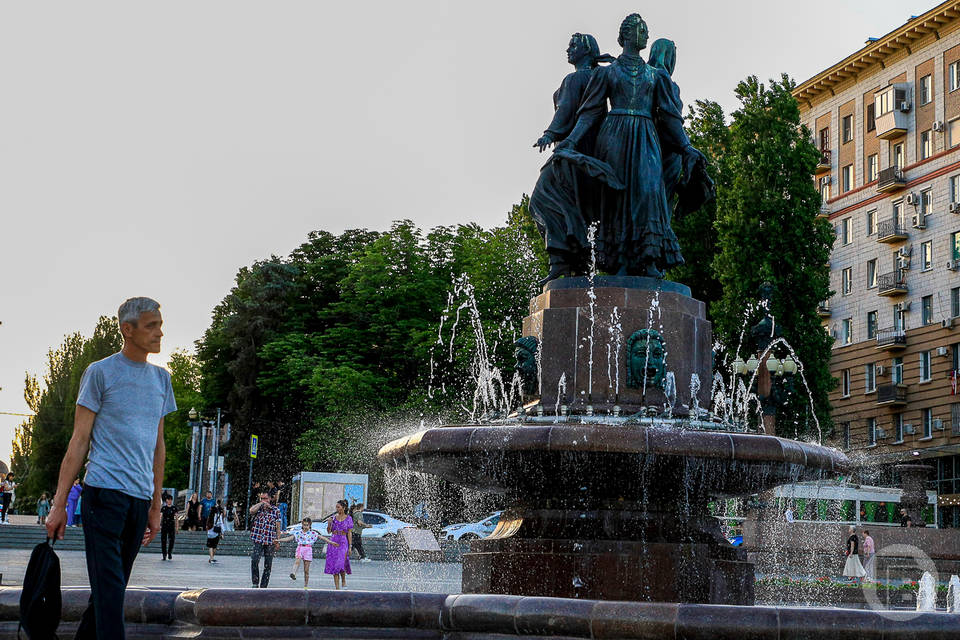 В Волгограде открыли сезон фонтанов