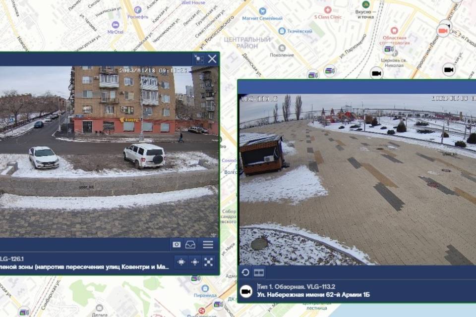 200 видеокамер с функцией распознавания лиц установлены в Волгоградской области
