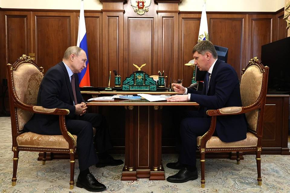 Глава Минэкономразвития привел Волгоградскую область в качестве позитивного примера на встрече с Владимиром Путиным