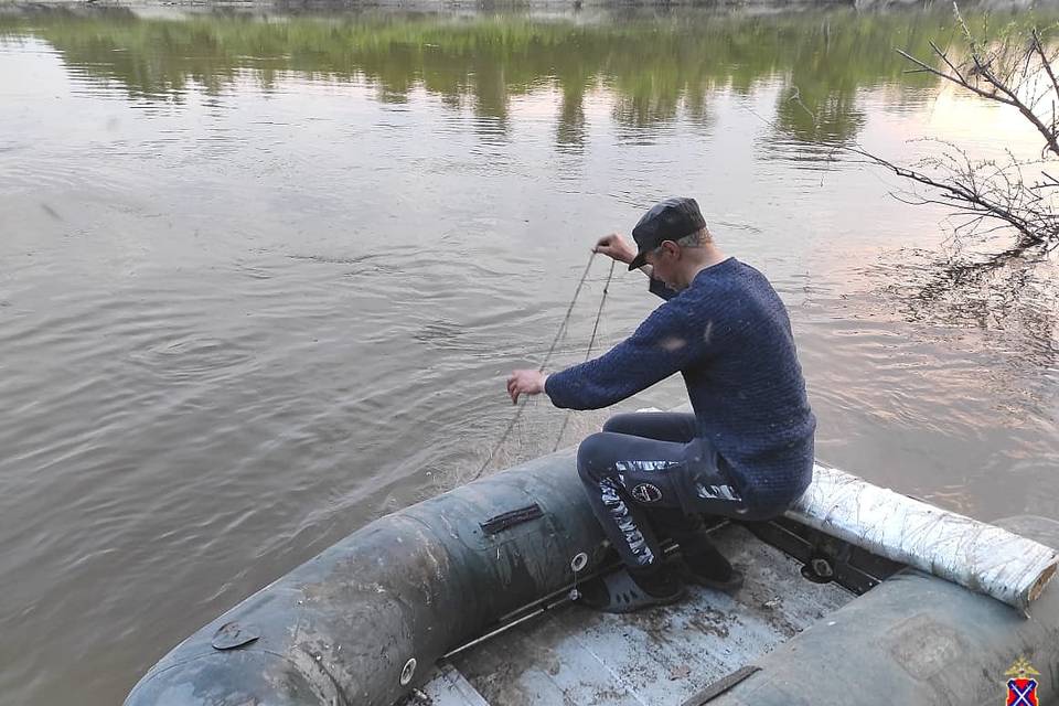 В Волгоградской области задержали рецидивиста за незаконной ловлей рыбы