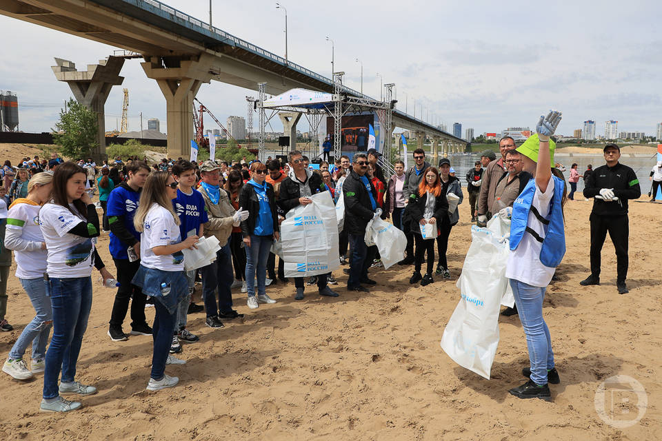 Волгоградцы присоединились к всероссийскому экомарафону «Вода России»