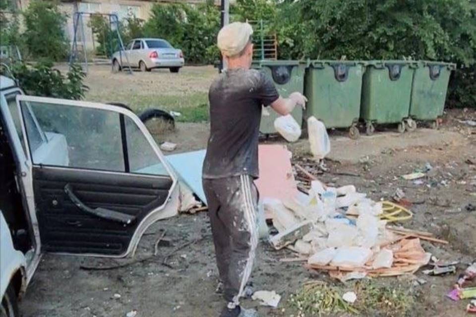 Жителям Камышина запретили выбрасывать мусор из автомобилей
