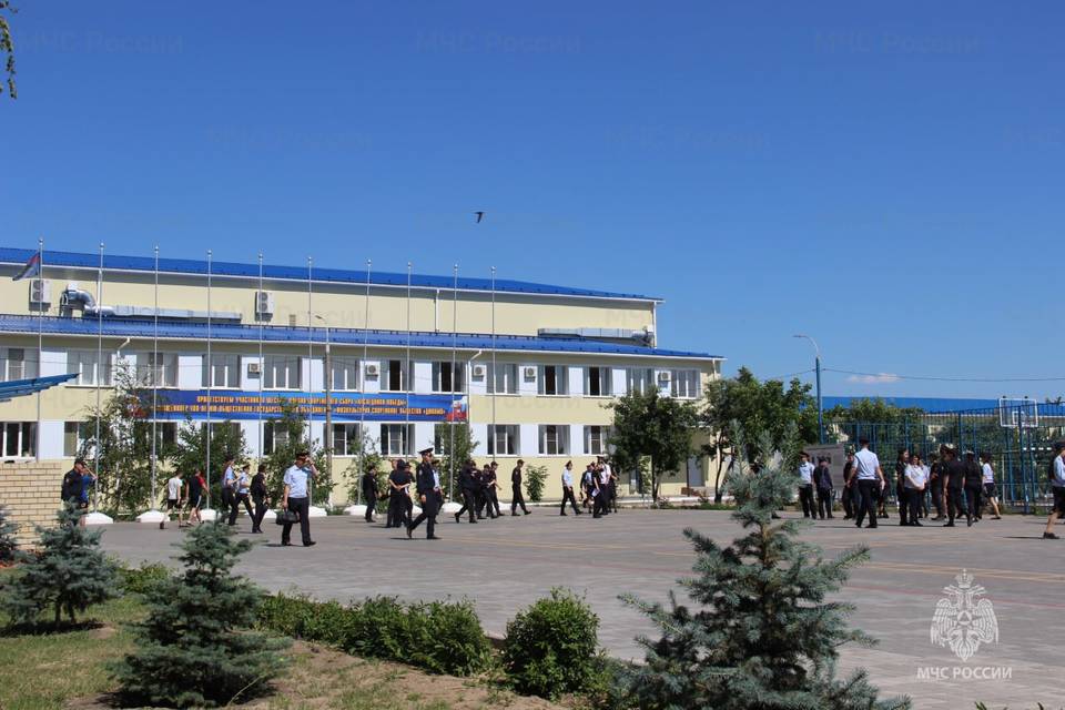 Академию МВД эвакуировали в Волгограде