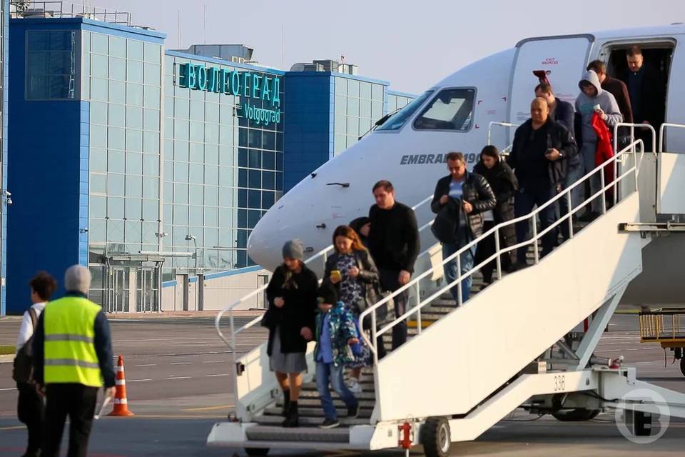 Пассажиропоток аэропорта Волгограда вырос на 27%