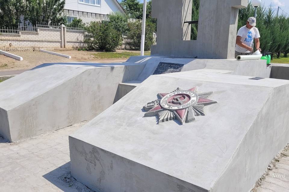 В Волгоградской области казаки завершают реставрацию памятника