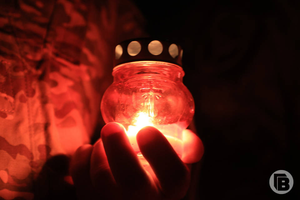 В Камышине Волгоградской области зажгли свечи памяти