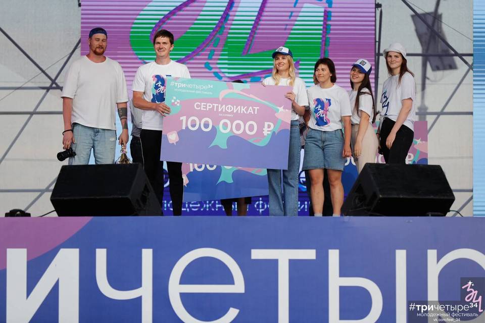 137 молодежных проектов поступили на грантовый конкурс волгоградского фестиваля #ТриЧетыре