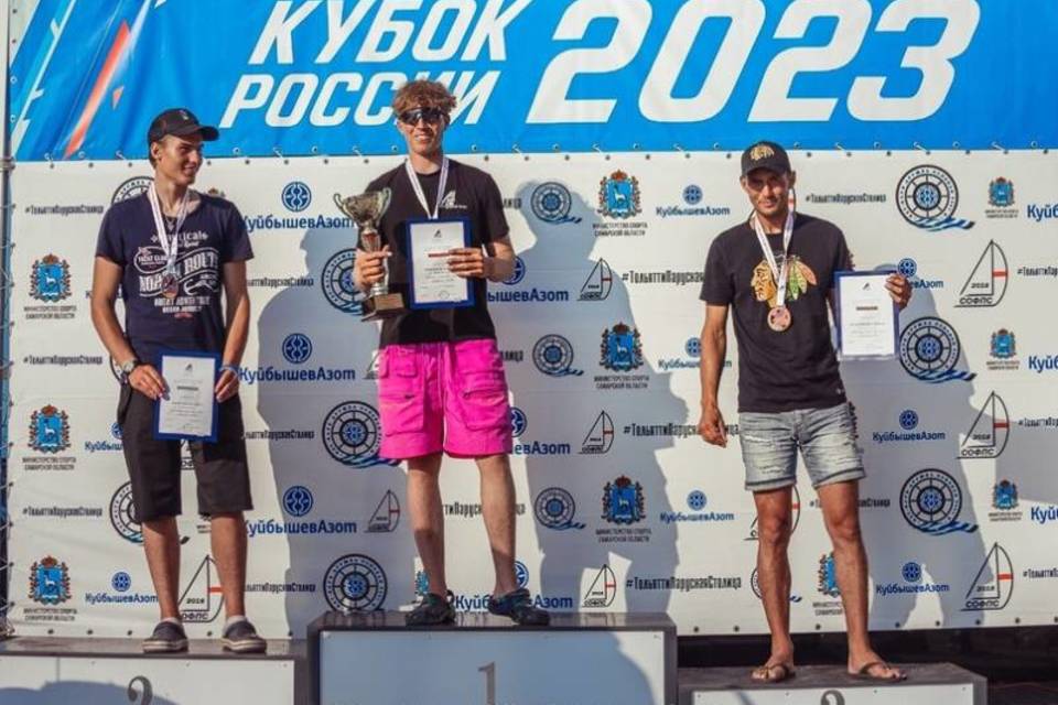 Роман Прокопенко из Камышина победил на Кубке России по парусному спорту