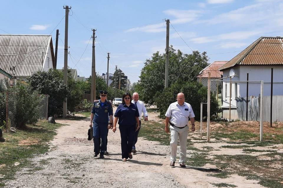 О мерах пожарной безопасности жителям Волгоградской области напоминают рейдами
