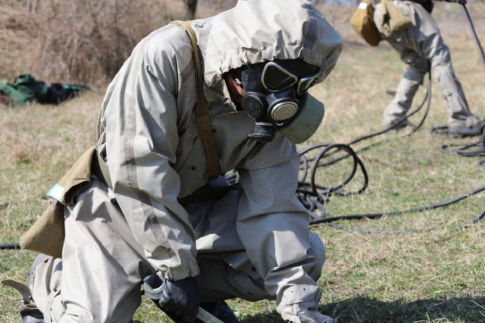 Военные отразили химическую атаку на полигоне под Волгоградом