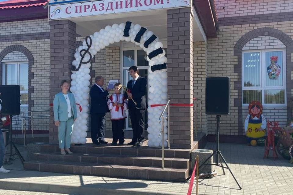 В Камышинском районе Волгоградской области построили ДК за 39 миллионов рублей