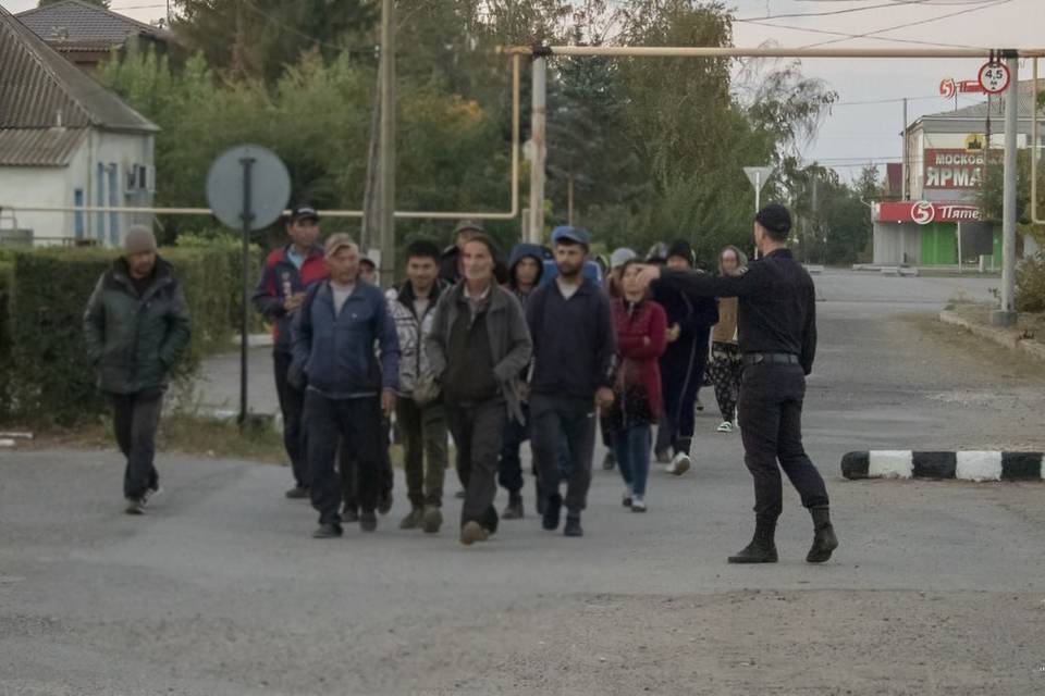 Облаву на трудовых мигрантов устроили под Волгоградом