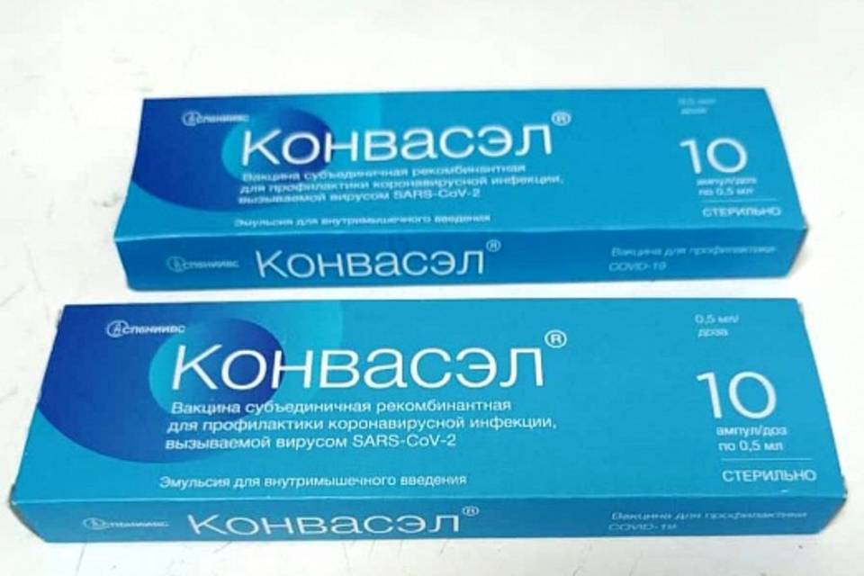 В Волгоградскую область поступила вторая партия вакцины «Конвасэл» от COVID-19