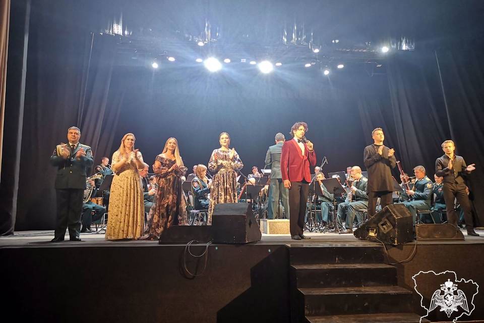 В Волгограде показали концерт оркестра Росгвардии
