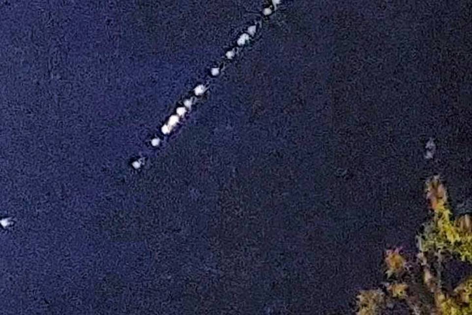 Волгоградцы наблюдали в небе «поезд» из спутников Starlink