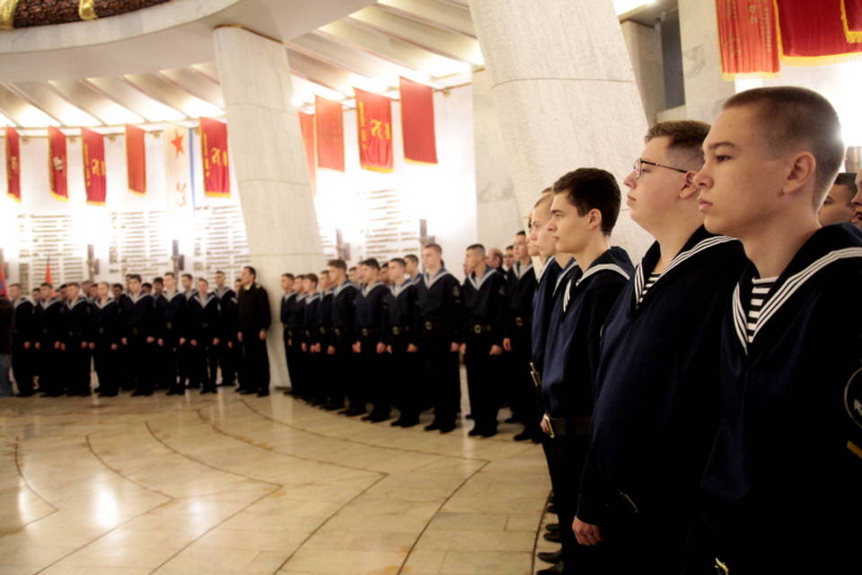 150 волгоградских курсантов стали «юнармейцами» накануне Дня народного единства