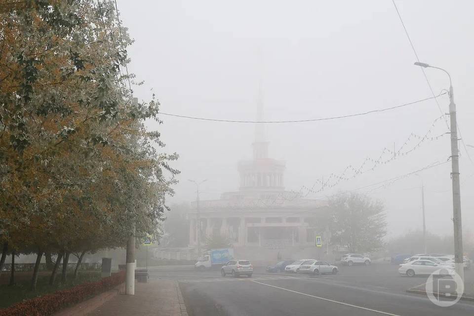 Ливни и туман испортят погоду в Волгограде 26 ноября