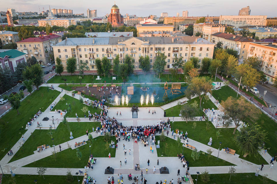 Бывший Сурский сквер представит Волгоград на конкурсе Минстроя