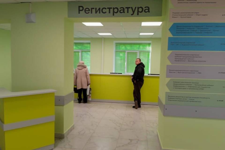 В Волгоградской области капитально отремонтировали поликлинику во Фролово
