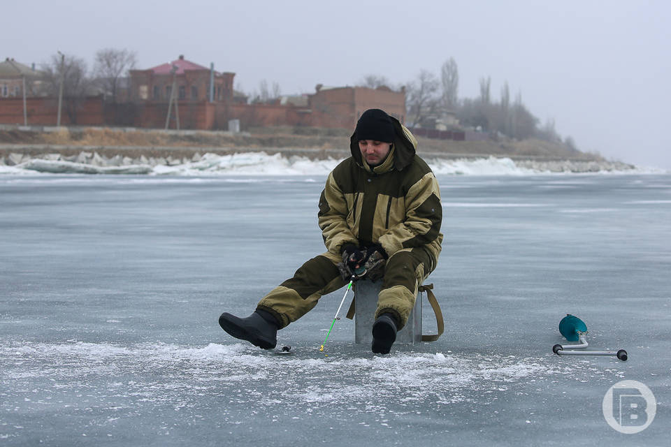 В Волгоградской области открыли сезон зимней рыбалки