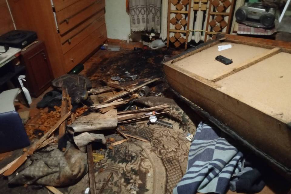 64-летний мужчина заживо сгорел в своей квартире в Камышине