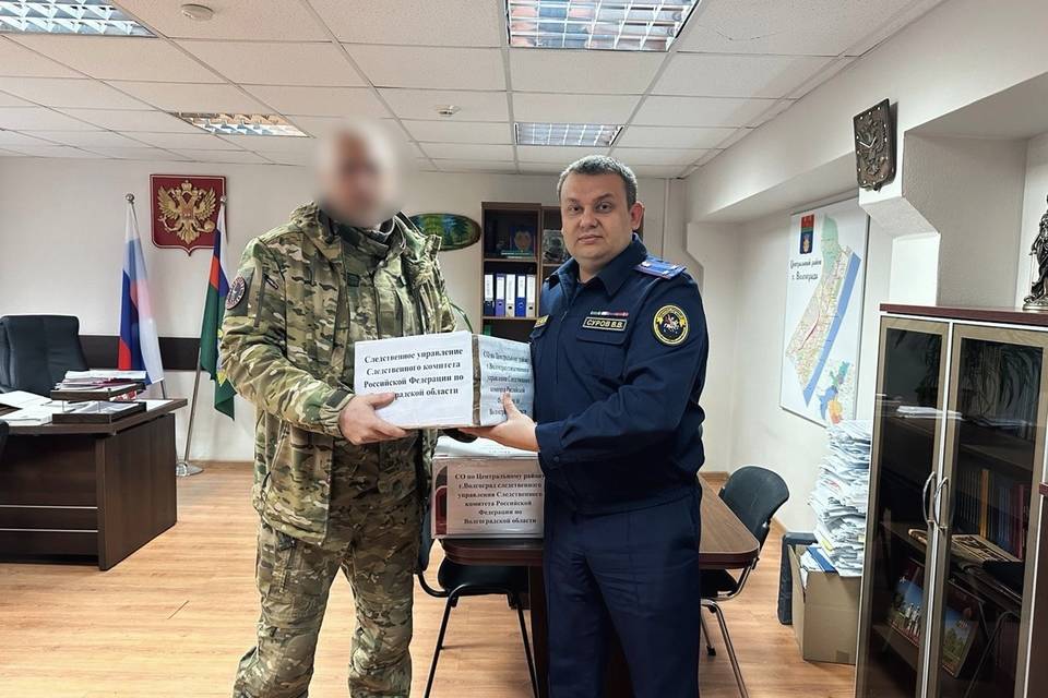В Волгограде следователь Суров помог военному госпиталю