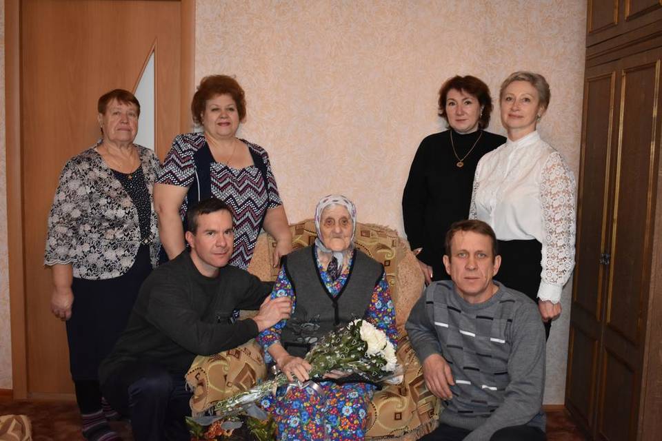 100-летний юбилей отметила жительница Волгоградской области Татьяна Григорьевна Кравченко