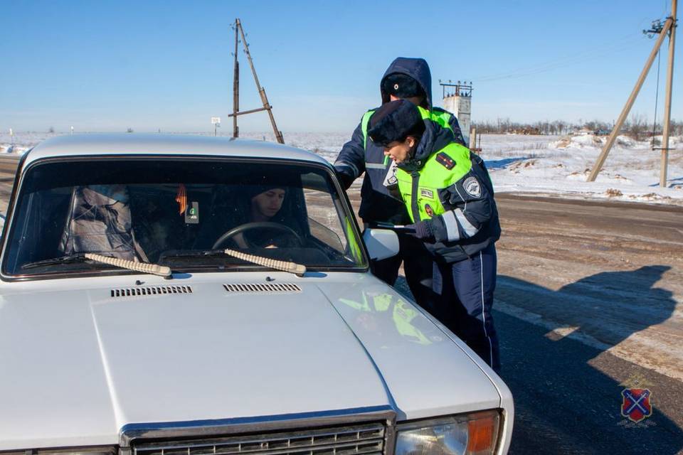 Акцию «Встречная полоса» провели полицейские в Волгоградской области