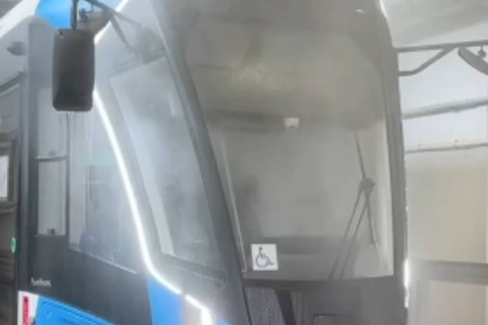 Первый трамвай «Львенок» проходит проверку перед отправкой в Волгоград