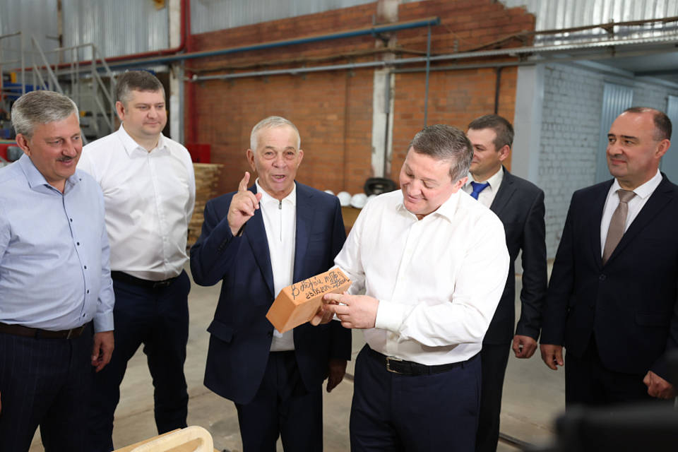 Волгоградский производитель открыл новую линию по выпуску керамического кирпича