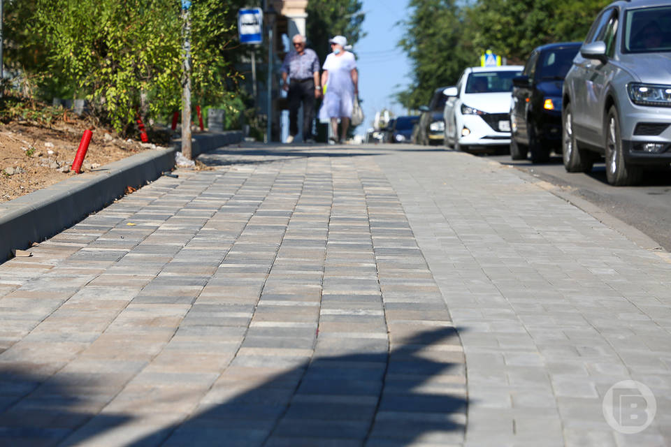 В Волгограде обновят тротуары и велодорожки на проспекте Металлургов