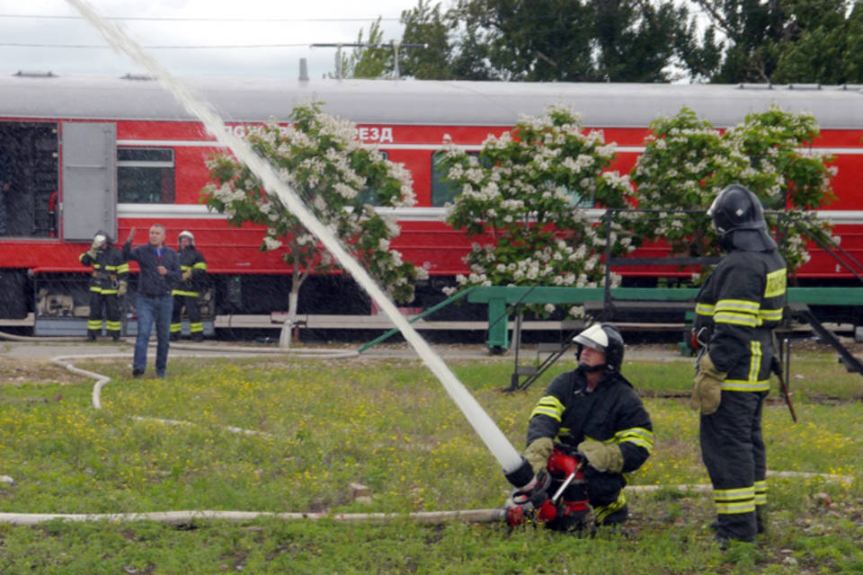 Железнодорожники готовы к работе в пожароопасный период в Волгоградской области