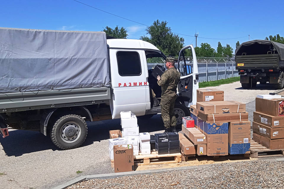 Волгоградская область отправила новую партию беспилотников для участников СВО
