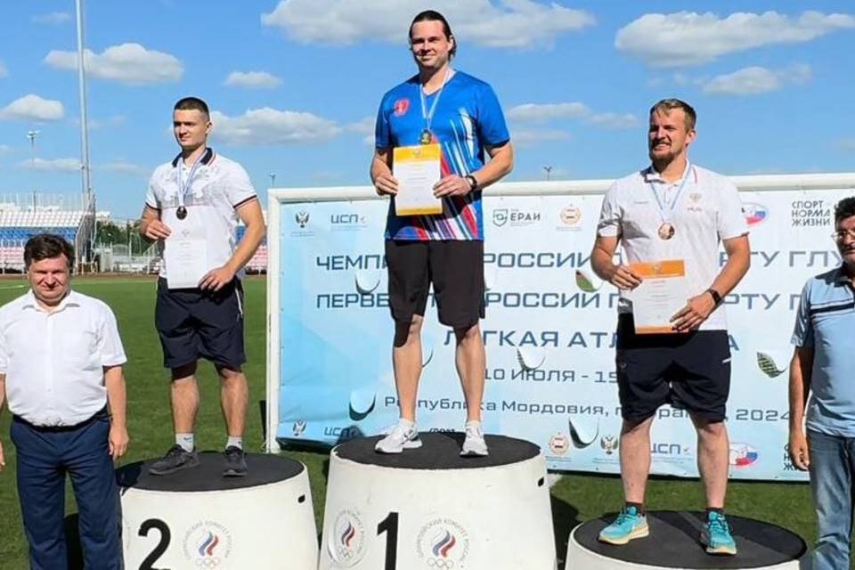 Волгоградец дальше всех метнул диск и стал чемпионом России