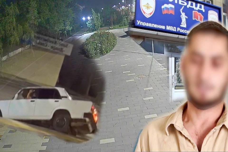 В Волгограде задержали водителя, катавшегося по тротуару