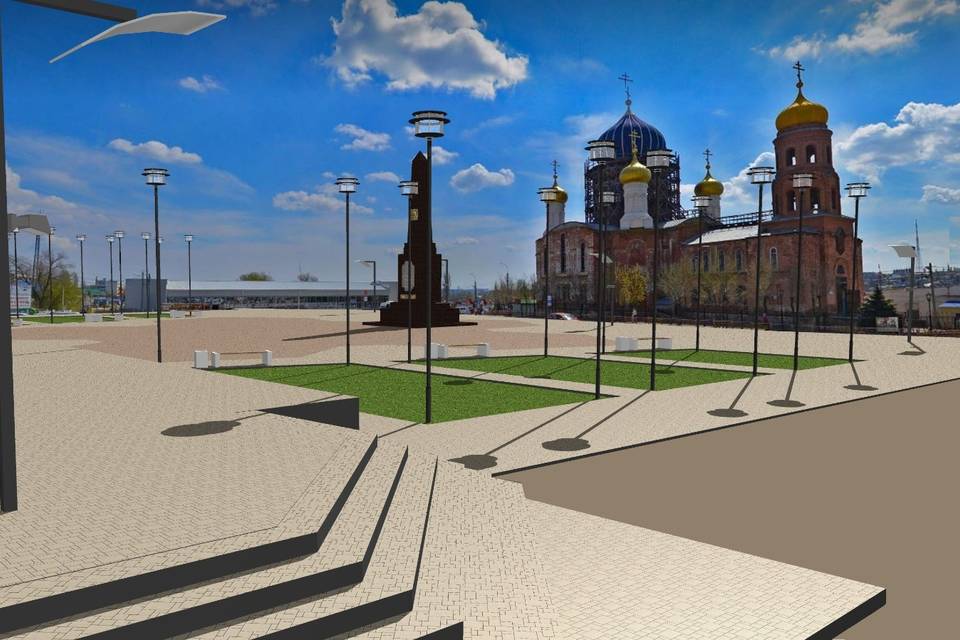 30 млн руб. выделят на ремонт площади для стелы «Рубеж Сталинградской доблести»