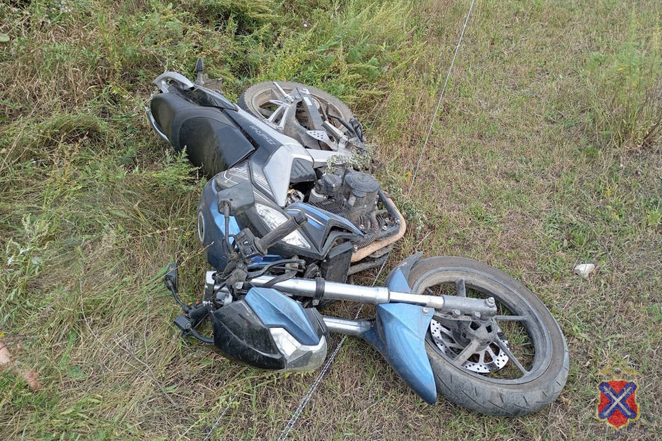 Подросток перевернулся на мотоцикле под Волгоградом