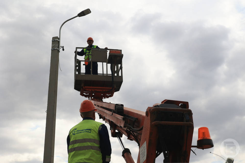 В 12 районах Волгоградской области обновили уличное освещение