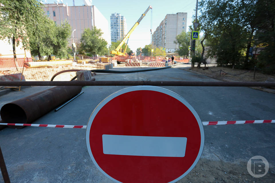 В Волгограде у путепровода на 3-й Продольной магистрали изменится схема движения